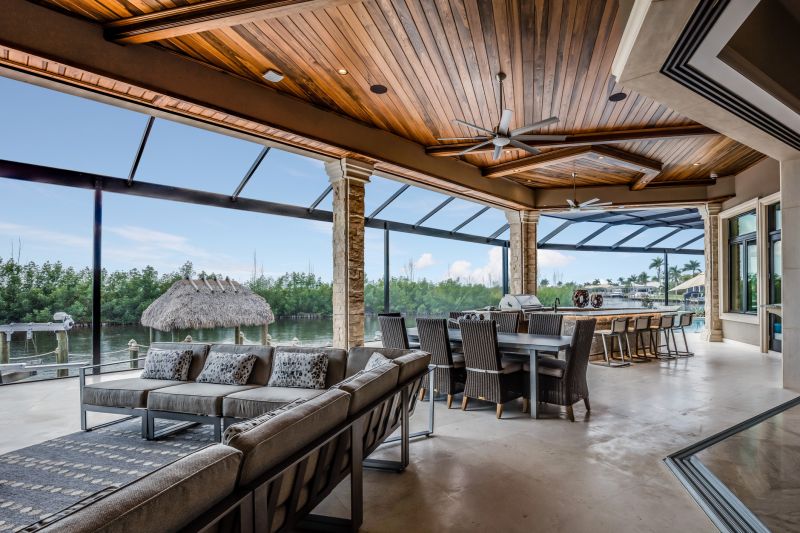 Enclosed Patio detail