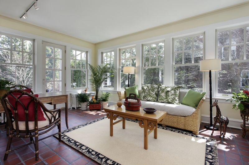 Bright and Inviting Sunroom Space
