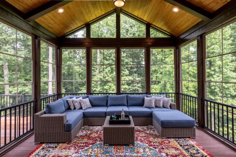 Sunroom with Outdoor Deck